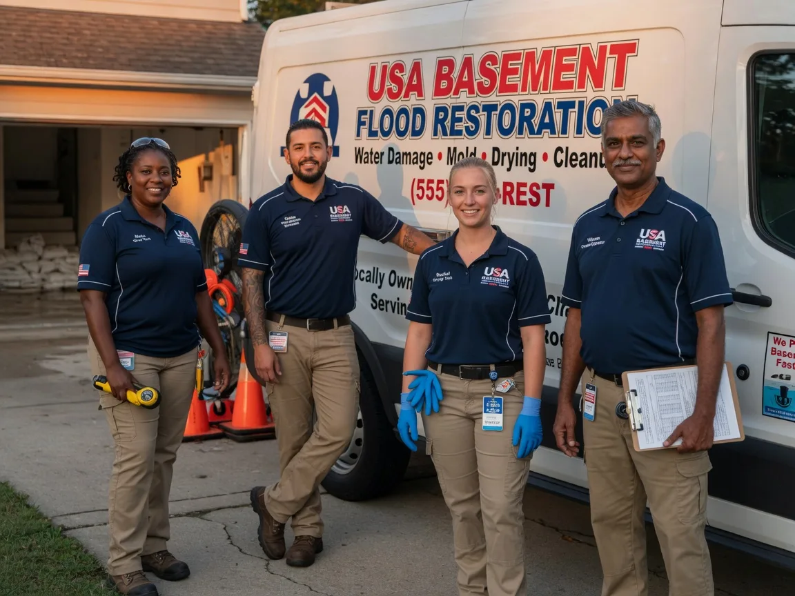 Basement Flood Cleanup company in Maple, TX